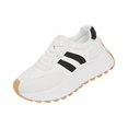 thumbnail image 2 of KEVCHE Womens Mesh Breathable Platform Dad Sneakers, Lightweight Non-Slip Travel Walking Shoes, Fashion Chunky Sole Casual Sports Shoes for Women, 2 of 5
