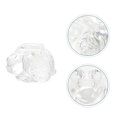thumbnail image 3 of Transparent Rabbit Statue Glass Rabbit Decor Desktop Bunny Statue Desktop Supply, 3 of 6