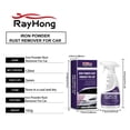 thumbnail image 4 of Wal-mart Deals Viflosae Car Iron Powder Rust Remover Paint Decontamination Rust Removal Lasting Effective 120ml Shop all, 4 of 7