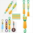 thumbnail image 3 of OUNONA  Stainless Fishing Swivels Outdoor Tackles Bearing Connector Lure, 3 of 8