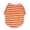 Orange, variant on Pet Clothes Stylish Striped Round Neck T Shirt for Small Dogs Korean Style Pet Shirt with Classic Design,25 cm,Blue