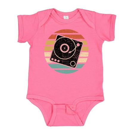 

Inktastic Turn Table Record Player Retro Gift Baby Boy or Baby Girl Bodysuit