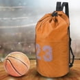 thumbnail image 1 of Nikou Mesh Sports Drawstring Bag, mochila de entrenamiento físico para baloncesto fútbol (naranja) Nikou Moderno, 1 of 8