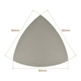 thumbnail image 5 of Triangle Detail Sandpaper Set 5000/7000/10000 Grit 3-1/2 Inch Hook and Loop Silicon Carbide Sanding Pads 30 Pack, 5 of 6