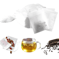 thumbnail image 1 of 500pzs Bolsas De Filtro De Té Desechables Con Cordón 5x7cm Xtellar Blanco, 1 of 3