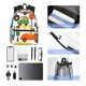 thumbnail image 4 of Disketp Transports with Animals Mochila Ligera Clásica con Múltiples Bolsillos, Mochila Casual para Hombre y Mujer, Ideal para Escuela, Trabajo y Viajes, 4 of 6