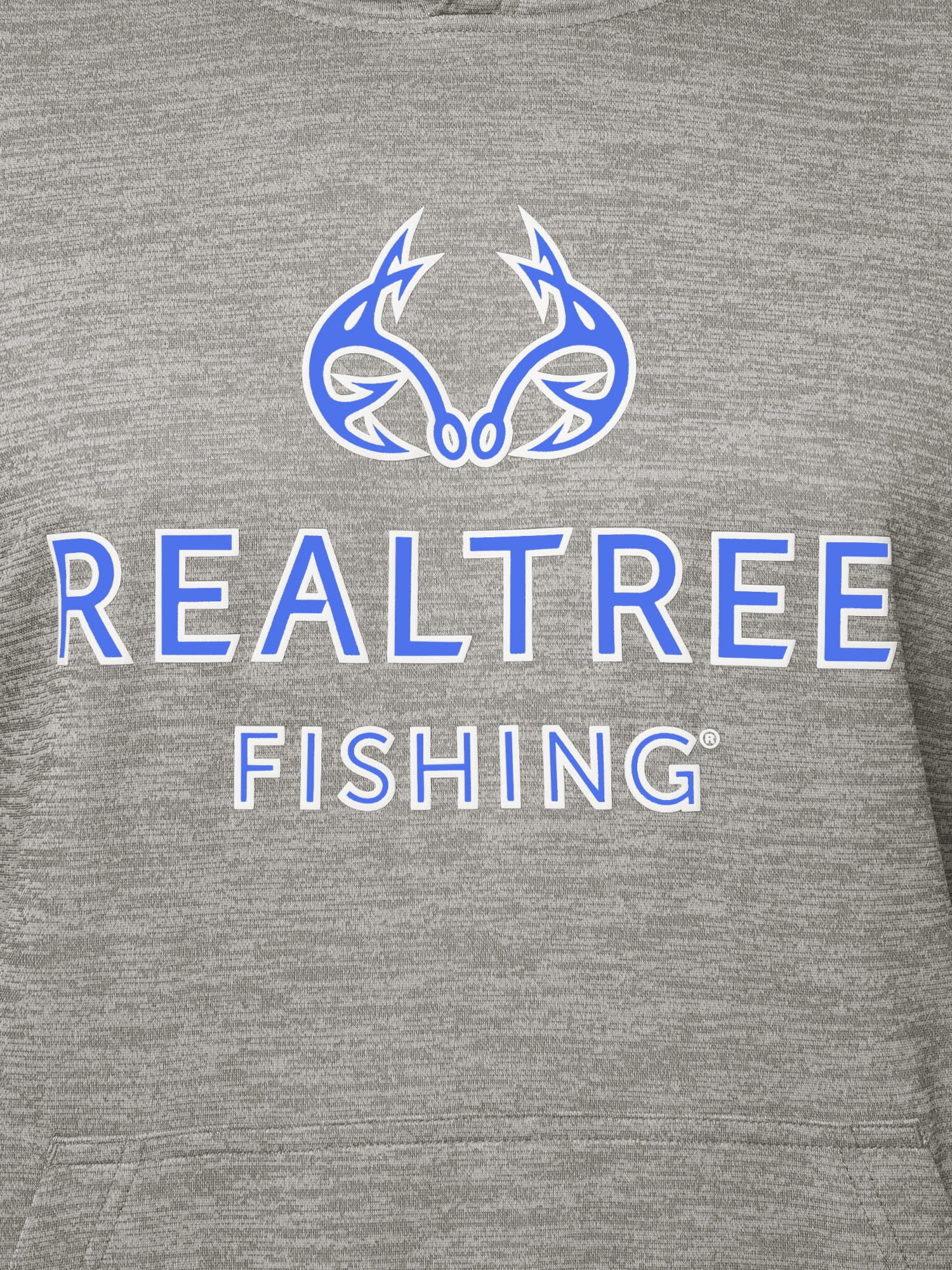 Realtree Fishing Men's Logo Performance Hoodie, Size S-4XL