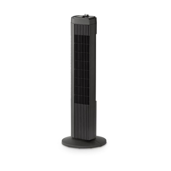 MAINSTAYS 28" Tower Fan in Black, Tower Fan