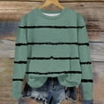 thumbnail image 5 of Elainilye Fashion Toddler Girls Crewneck Oversized Sweatshirt Kids Long Sleeve Pullover Tops Sizes 1-12Y,Green, 5 of 5