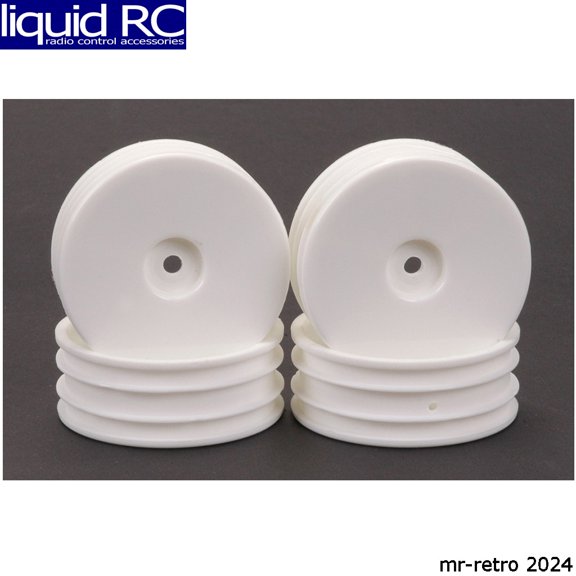 Schumacher Racing Products Ltd U3792 Rev-Lite wheel Standard; 20mm - White Pk4