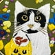 thumbnail image 3 of DIY estampado herramientas para principiantes Gato de 15 cm Hugo kits de punto de cruz estampado, 3 of 10