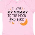 thumbnail image 4 of Inktastic I Love My Mommy to the Moon and Back Boys or Girls Baby Bodysuit, 4 of 5
