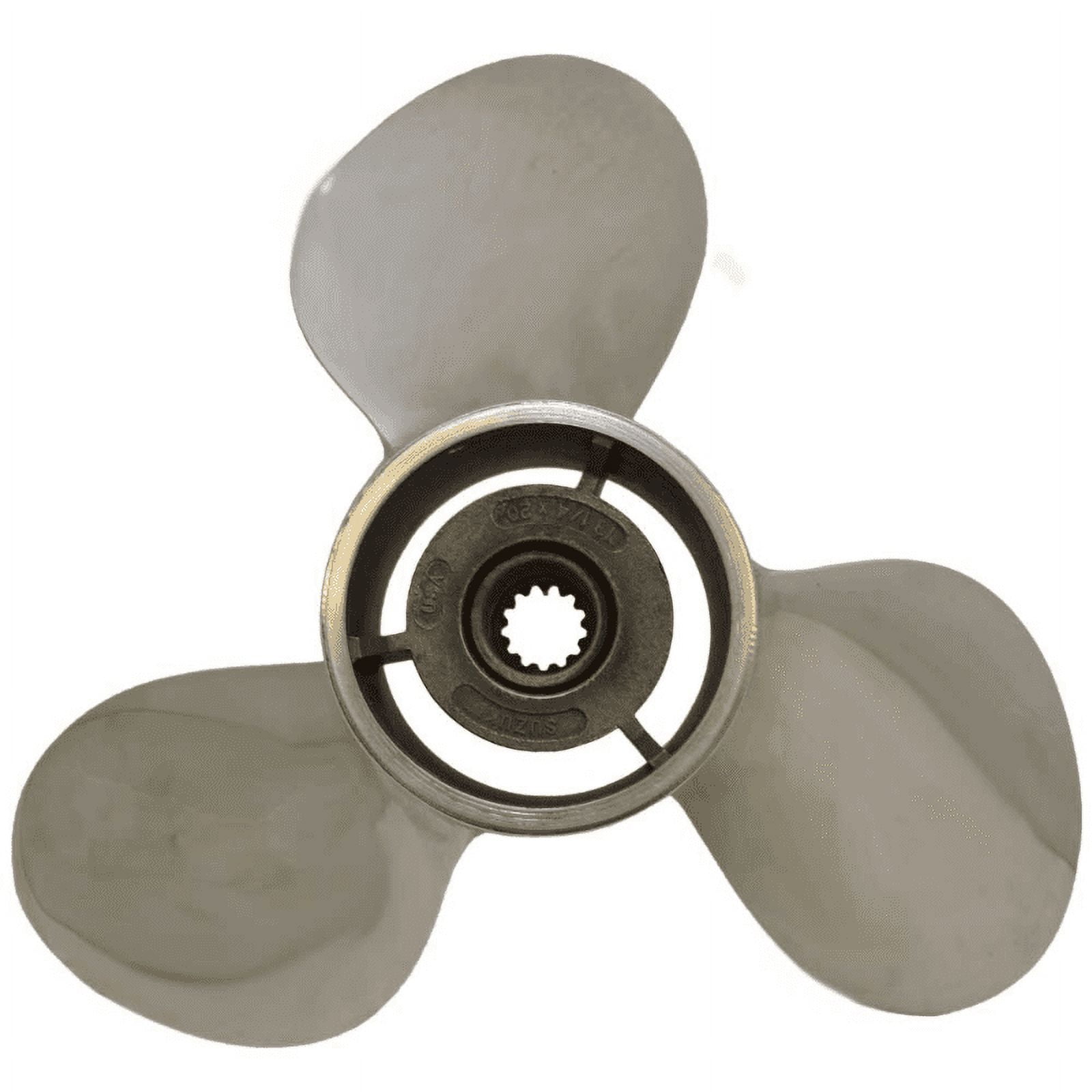 Suzuki Boat Propeller 99105-00101-20P | RH 13 1/4 x 20 P