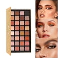 thumbnail image 3 of Paleta de sombras de ojos HUOGUO, 32 colores, nacaradas mate, de larga duración, 3 of 3