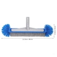 thumbnail image 2 of OUNONA Pool Brush Head For Cleaning Pool Walls Heavy Duty Inground Above Ground Swimming Pool Scrub Brushes With Reinforced Aluminium Back Blue, 2 of 7
