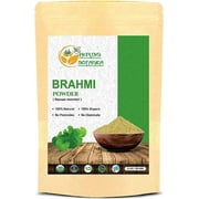 Herbs Botanica Brahmi Powder Centella Asiatica Ayurvedic Herb, Natural Hair Care 5.5 oz