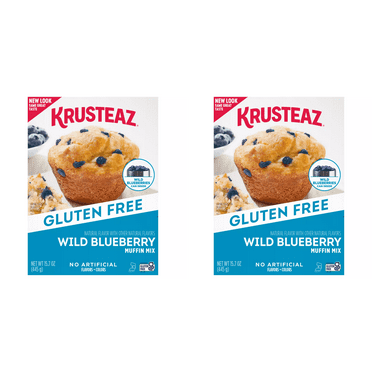 Krusteaz Gluten Free Blueberry Muffin Mix, 15.7 oz