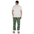 thumbnail image 4 of Inkmeso 2Pc Pajama Set For Men's Short Sleeve Tshirt w/ Pajamas Sleepwear Nightwear Pj Set, 4 of 7