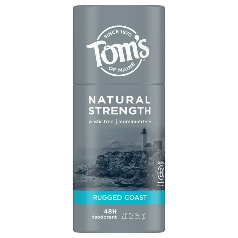 Tom's of Maine Natural Strength Plastic-Free Aluminum-Free