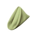 thumbnail image 2 of LA Linen 10-Pack Cloth Napkins, Washable Reusable Polyester Poplin Table Napkins, 18 by 18-Inch, Sage, 2 of 2