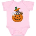 thumbnail image 3 of Inktastic Halloween Kitties in Pumpkin Boys or Girls Baby Bodysuit, 3 of 5