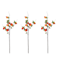 thumbnail image 2 of CuiLiyq 3 Pcs Artificial Pomegranate Branches, 36.6 Inch Faux Fruit Tree Stems with Foam Fruits for Home Living Room Table Vase Floral Arrangement Decor, 2 of 6