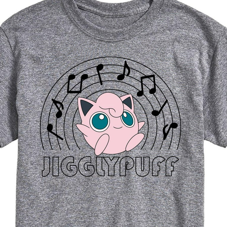 Pokémon - Jigglypuff Music Notes - Men's Short Sleeve Graphic T-Shirt 
