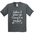 thumbnail image 3 of Inktastic Future Archer Childs Archery Arrow Youth T-Shirt, 3 of 5