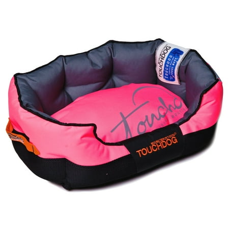 UPC: 0858342601078 | Pet Life Toughdog Performance-Max Sporty Comfort Cushioned Dog Bed