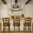 thumbnail image 6 of Livex Lighting Heritage Mini Chandelier in Black, 6 of 12