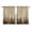 BurlyWood, variant on Brown Forest Kitchen Curtains Small Short 39 Inch Length, Vintage Tree Farmhouse Botanical Grommet Top Bedroom Living Room Curtains, Light Filtering Cafe Curtain Drapes 2 Panels Set 55''x39''
