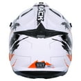thumbnail image 5 of TCMT DOT Dirt Bike Helmet Full Face Adult Motorcross Helmet for Atv Offroad Street Dirt Bike White Orange Graffiti XL Size, 5 of 7