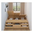 thumbnail image 3 of Cama tatami de madera barata para hotel japonés con cama de pared de almacenamiento, 3 of 4
