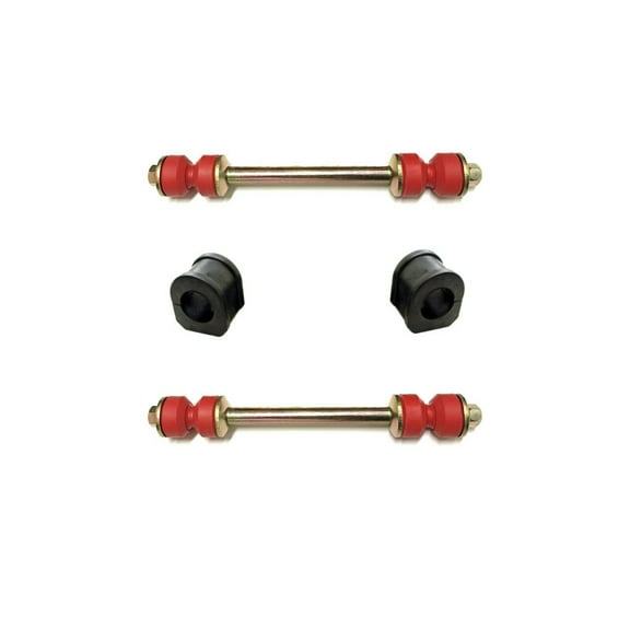 4 Pc Front Suspension Kit Sway Bar Links and Stabilizer Bar Bushing Kit 30.5 mm / 1.2 inch Fits select: 1988-2000 CHEVROLET GMT-400, 1992-1999 CHEVROLET SUBURBAN