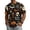 Dark Gray, variant on Happy Halloween Men's Short Sleeve T-Shirt, Cute Ghost Pumpkin Spiderweb Pattern Crew Neck Stylish Autumn Streetwear Tees