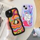 thumbnail image 2 of OPPO A17 A16 A55 A15 A57 A16K A54 A17K A12 A78 A77 A74 A5 A9 A16s A96 A95 A5s A7 A1k A77s A53 A3s A76 Reno 7z 8z 8T 8 7 6 A12E Ins Case.tificar Arte Abstracto Acuarela Borde Ondulado Estuche, 2 of 3