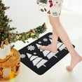 thumbnail image 3 of Dpityserensio Christmas Rug Christmas Snowflake Rugs Christmas Tree Carpet Machine Washable Non Slip Absorbent Easy Care Holiday Decor for LivingRoom Bath Door Festive Carpet Christmas, 3 of 7