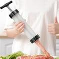 thumbnail image 5 of Hadanceo 1 Set Sausage Stuffer Machines Food Grade Manual Fast Sausage Stuffer Maker for Kitchen Home, 5 of 8