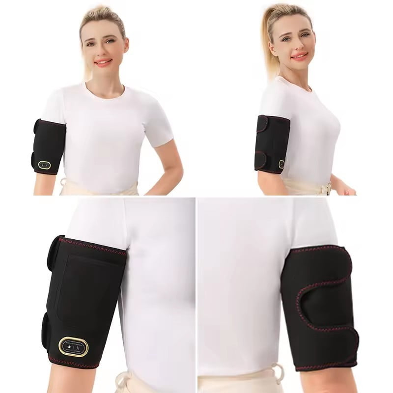 Heating Pad Arm Heated Wrap Brace for Wrist Elbow Arm Knee Ankle Leg 3 Heat Settings Cordless Wireless Timer USB Powered Winter
