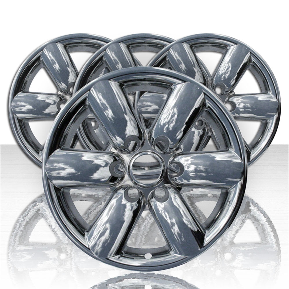 Set of Four 18" Chrome ABS Wheel Skin Covers for 20082015 Nissan Titan