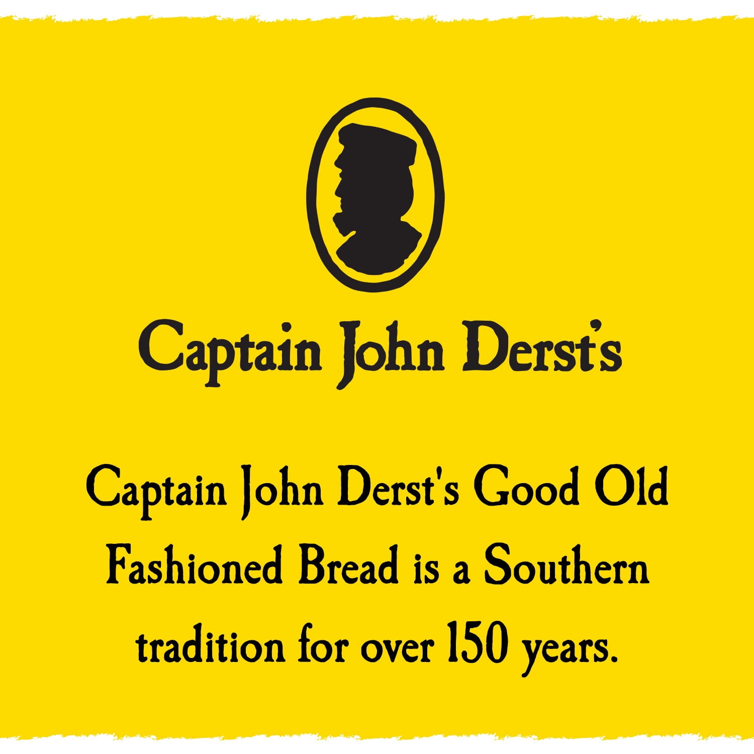 Captain John Derst's Good Old Fashioned Bread, Sliced White Bread, 20 Oz Loaf