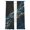 Blue, variant on Green Marble Sheer Curtains 63 Inch Length 2 Panels Set, Gold Abstract Vintage Modern Ombre Art Voile Window Treatment Rod Pocket Curtains Sheers Drapes for Bedroom/Living Room/Kitchen 52x"63"x2