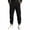 Black, variant on Jogger Sweatpants for Men Elastic Drawstring Waist Cuffed Ankle Pockets Pants for Workout and Street Casual Daily Wear
