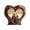 A, variant on From Our First Kiss Till Our Last Breath,Personalized 2-Layer Wood Plaque, Custom Heart Together Couple Plaque, Anniversary Couple Home Decor Gifts