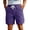 Purple, variant on EOYWHK Running Shorts Men with Pockets Elastic Waist Drawstring Jogging Shorts Men Soft Lightweight Breathable for Casual Lounge Home Active Army Green, Size L