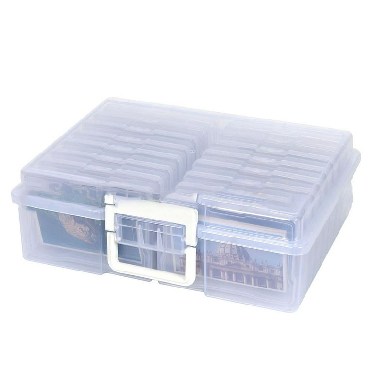 Yannee Photo Storage Box Photo Storage Cases 16 Boxes Suitable for 4 x 6  Pictures 