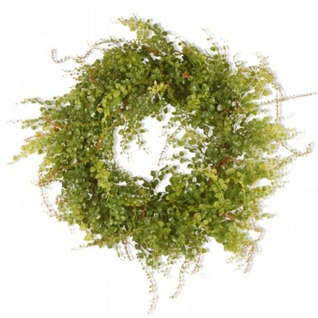National Tree GAHB30-22WG 22 in. Hotag & Berry Wreath - Green