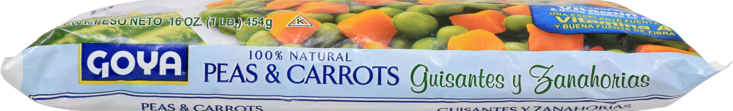 GOYA 100% Natural Frozen Peas & Carrots, 16 oz
