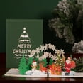 thumbnail image 5 of Tarjeta de Navidad, tarjeta de felicitación 3D, tarjetas de cumpleaños, tarjetas navideñas emergentes, 5 of 5