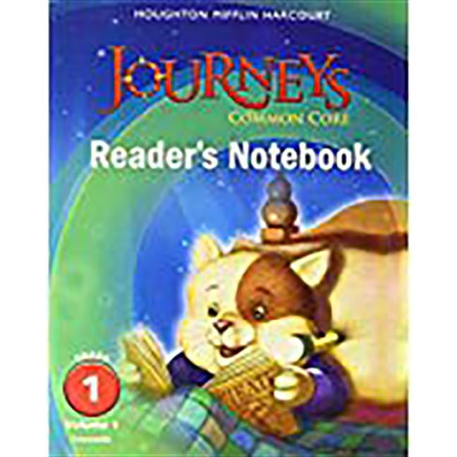 journeys reader's notebook grade 1 volume 1 pdf